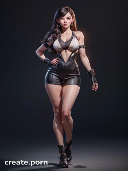 Full Body, Front View, 3D AI Porn