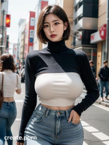 Japanese, Massive Breast, korean women AI Porn